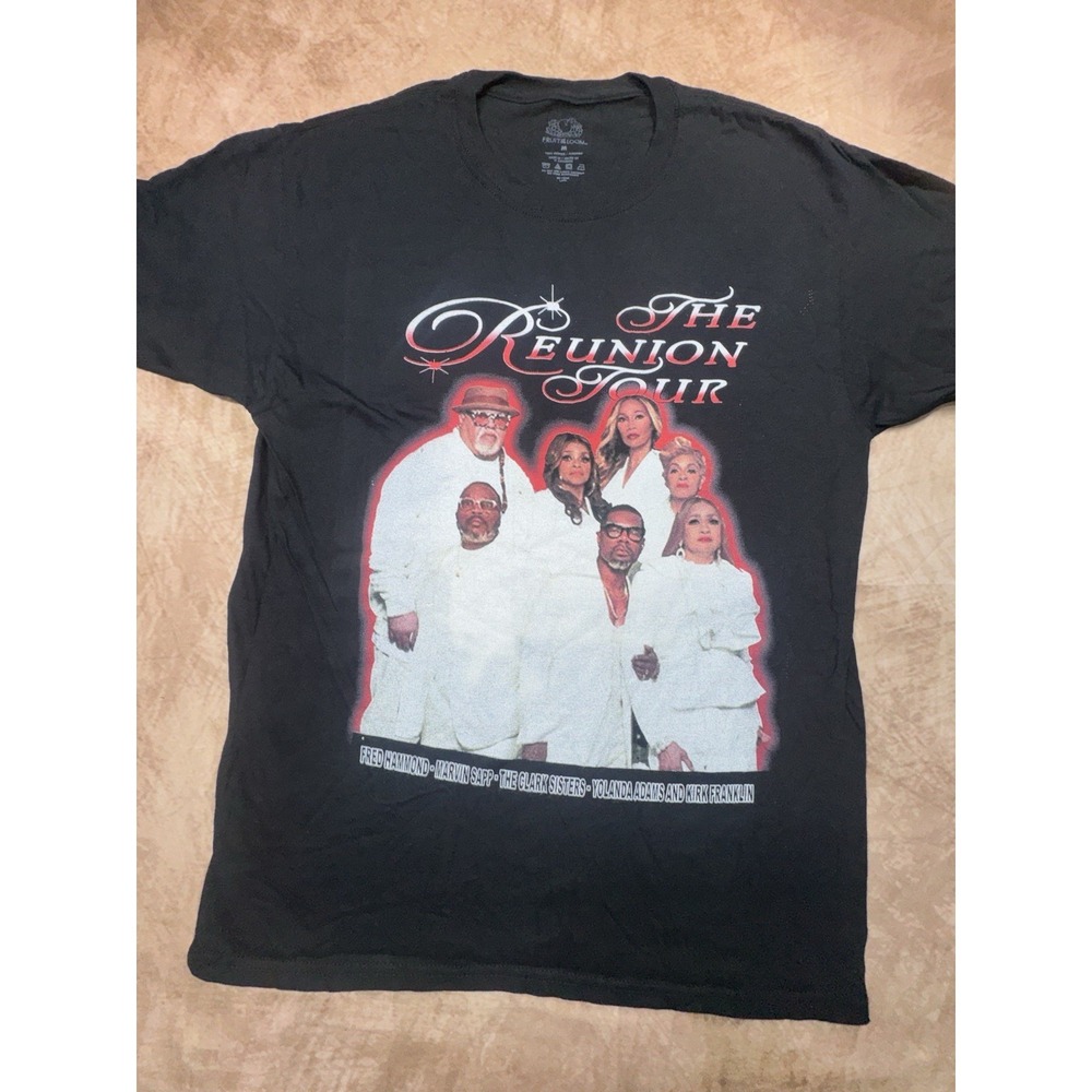 THE REUNION TOUR SHIRT TSHIRT MENS Medium SHORT SLEEVE VINTAGE hammond sapp